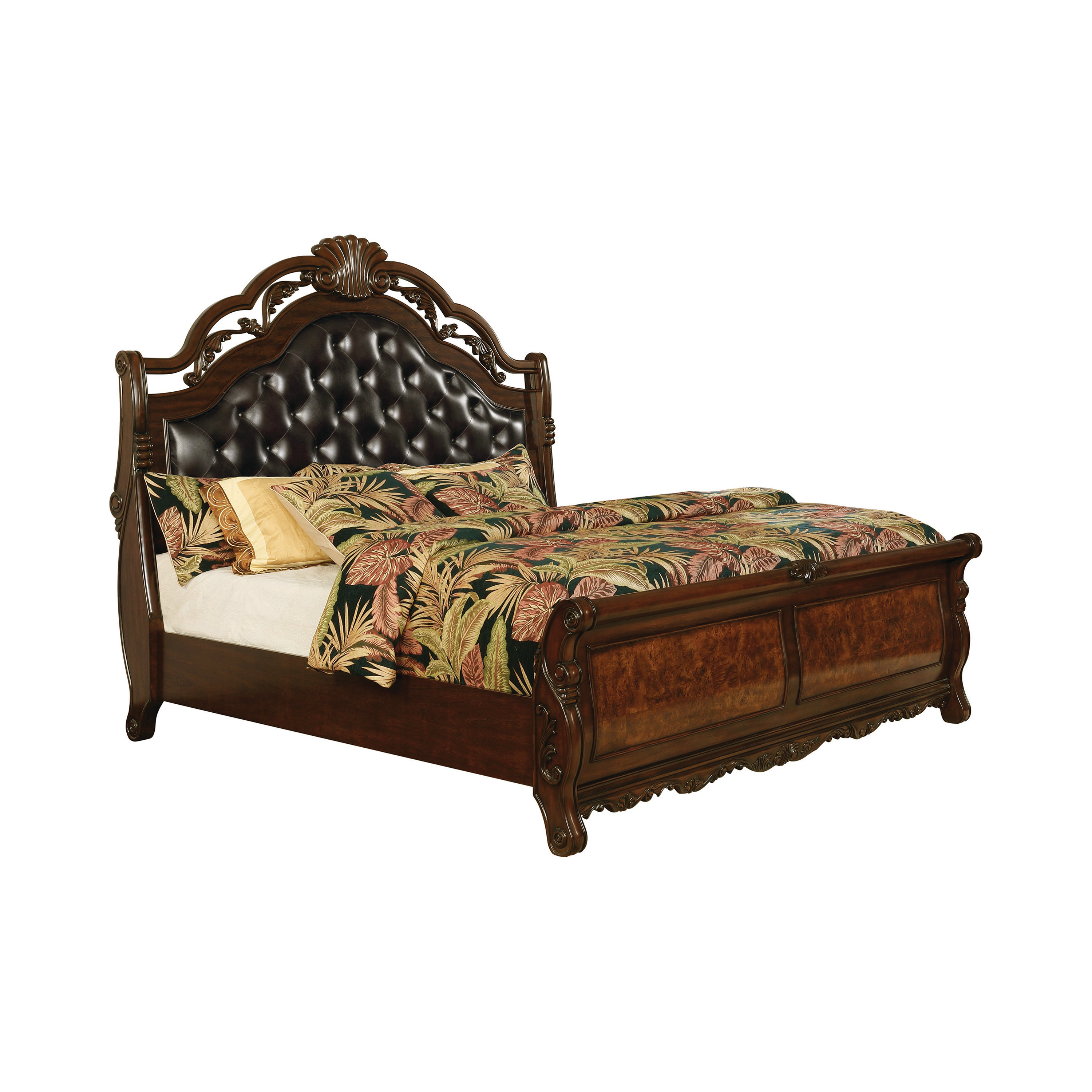 Monticello king upholstered sleigh bed discount